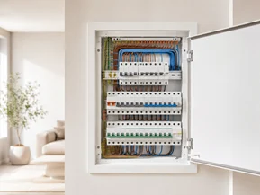 Instalacje elektryczne — rozdzielnica